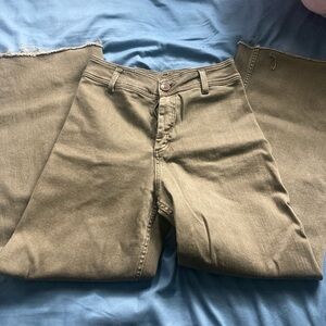Army Green Women Jeans